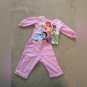Disney Infant Pink Pajama Set